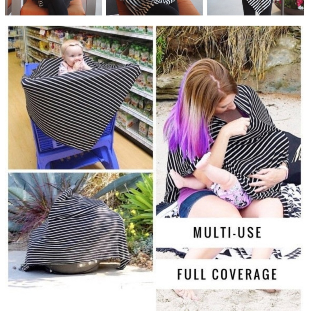 Nursing/car seat covers